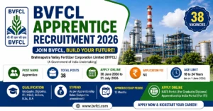 BVFCL Apprentice Recruitment 2026 – Apply Online for 38 Apprentice Posts